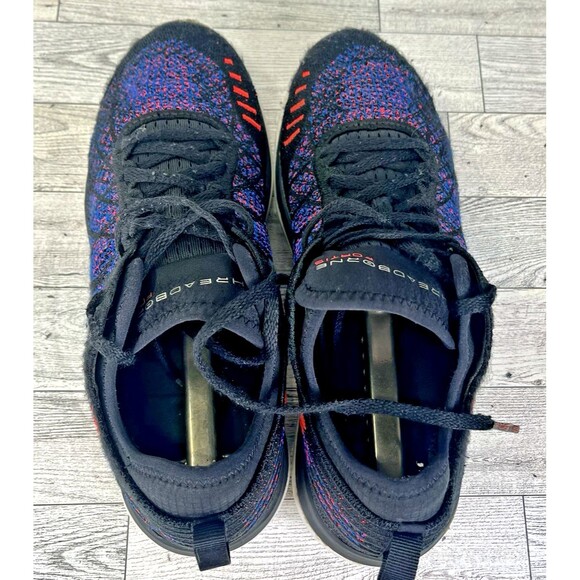 Under Armour Threadborne Fortis 3 Running Shoes Women's 9 Black Purple 1295768 - Picture 8 of 10